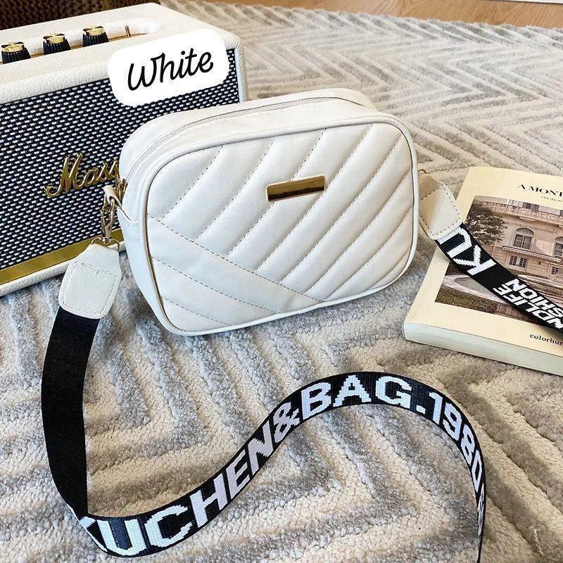 Women's Multicolor Leather Crossbody Bag