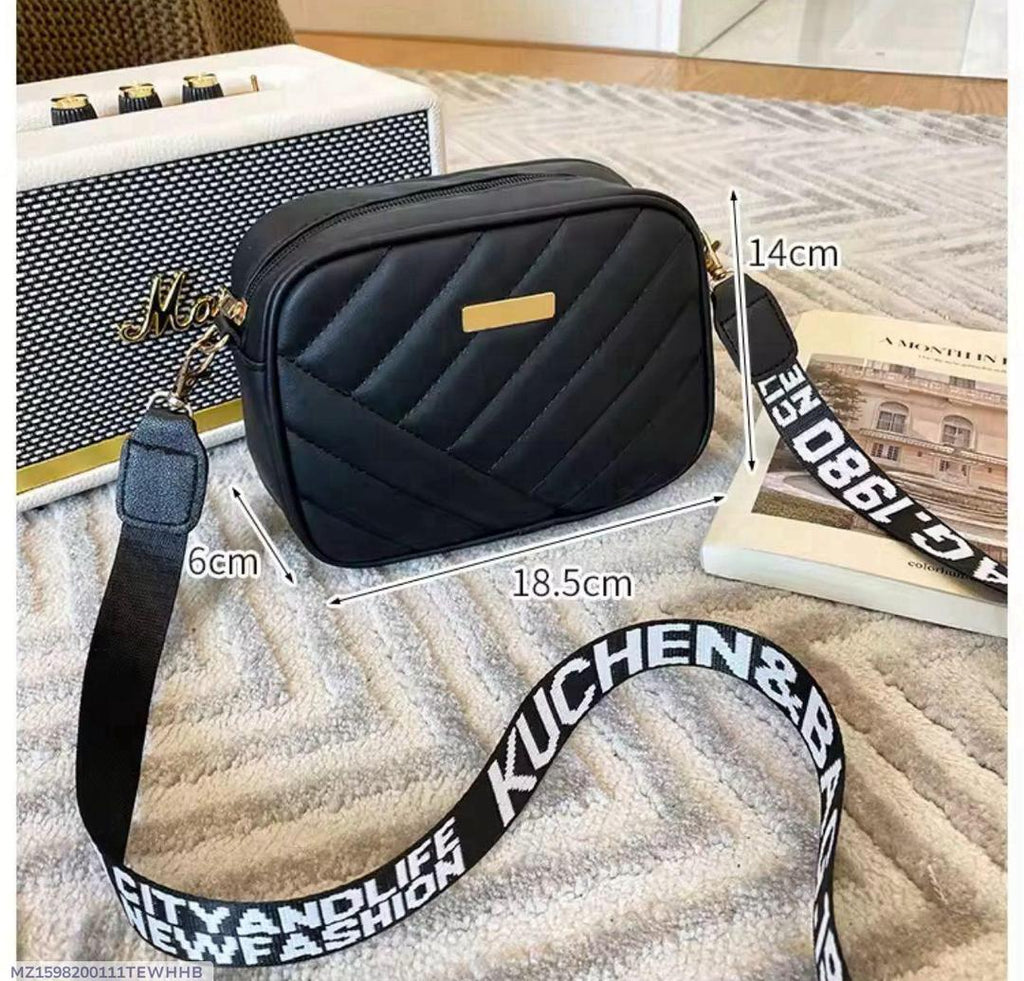 Women's Multicolor Leather Crossbody Bag