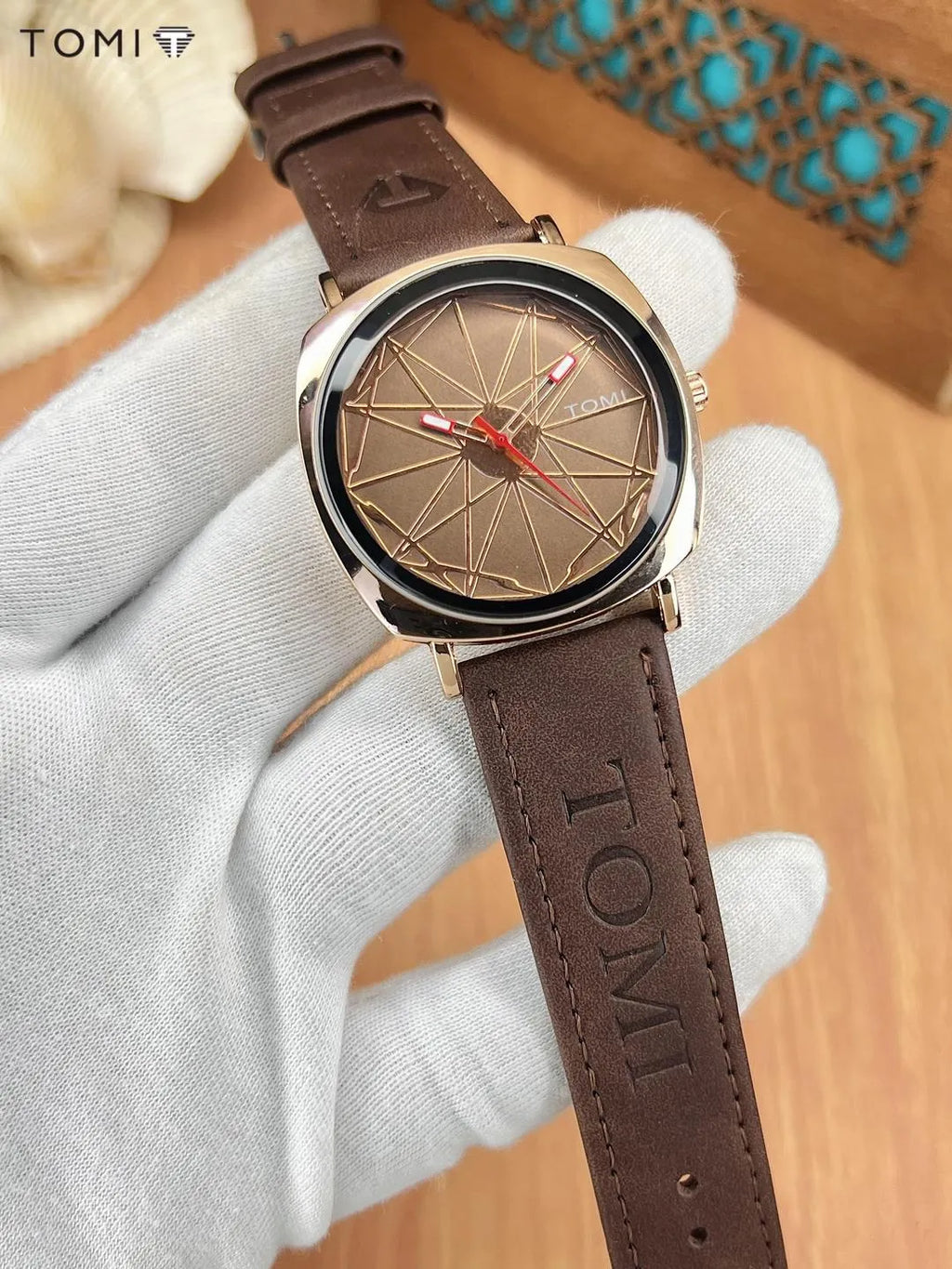 Men's Quartz Water Resistant Watch