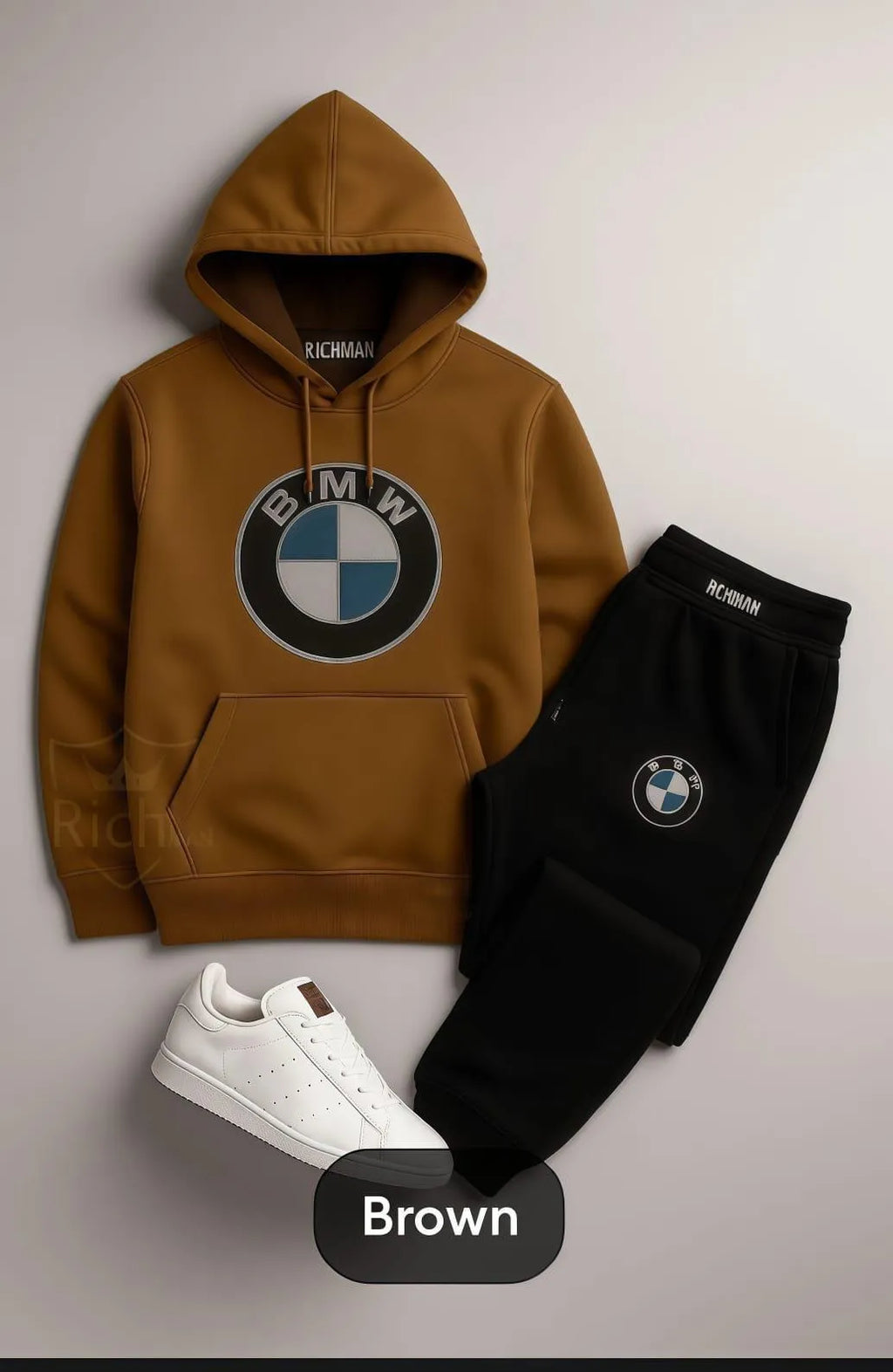 BMW Printed Hoodie Track Suit