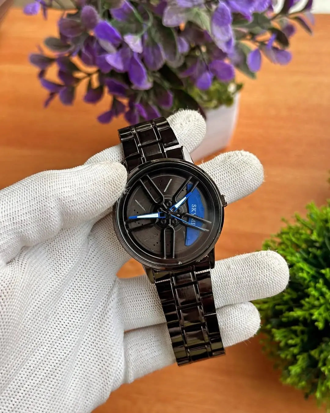 Spinner Stainless Steel Multicolor Watch