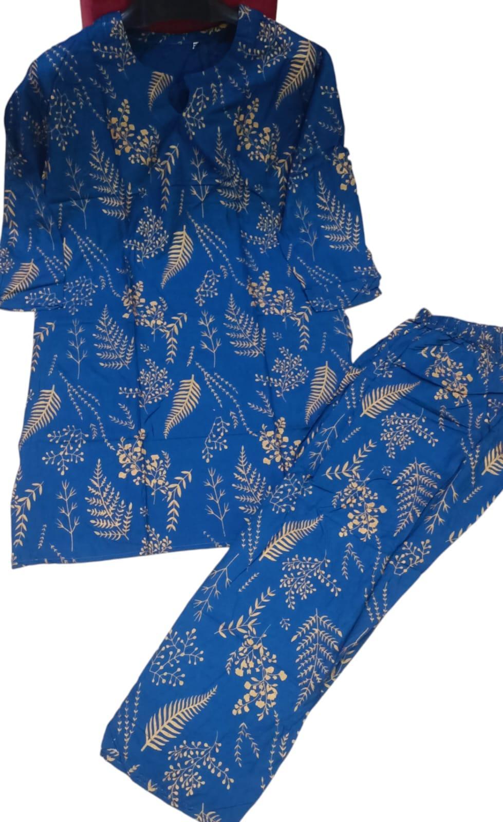 Arabic Linen Printed Suit