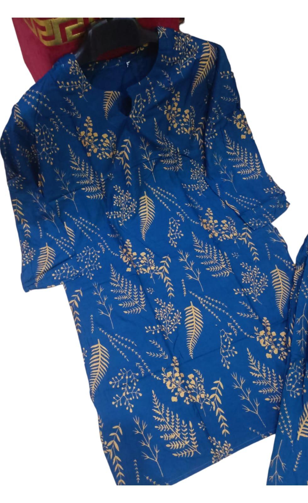 Arabic Linen Printed Suit