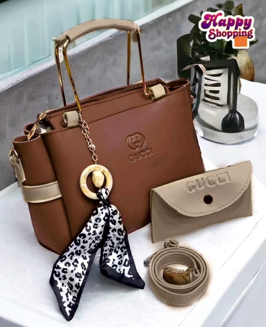 Women's Rexine Hand Bag Set