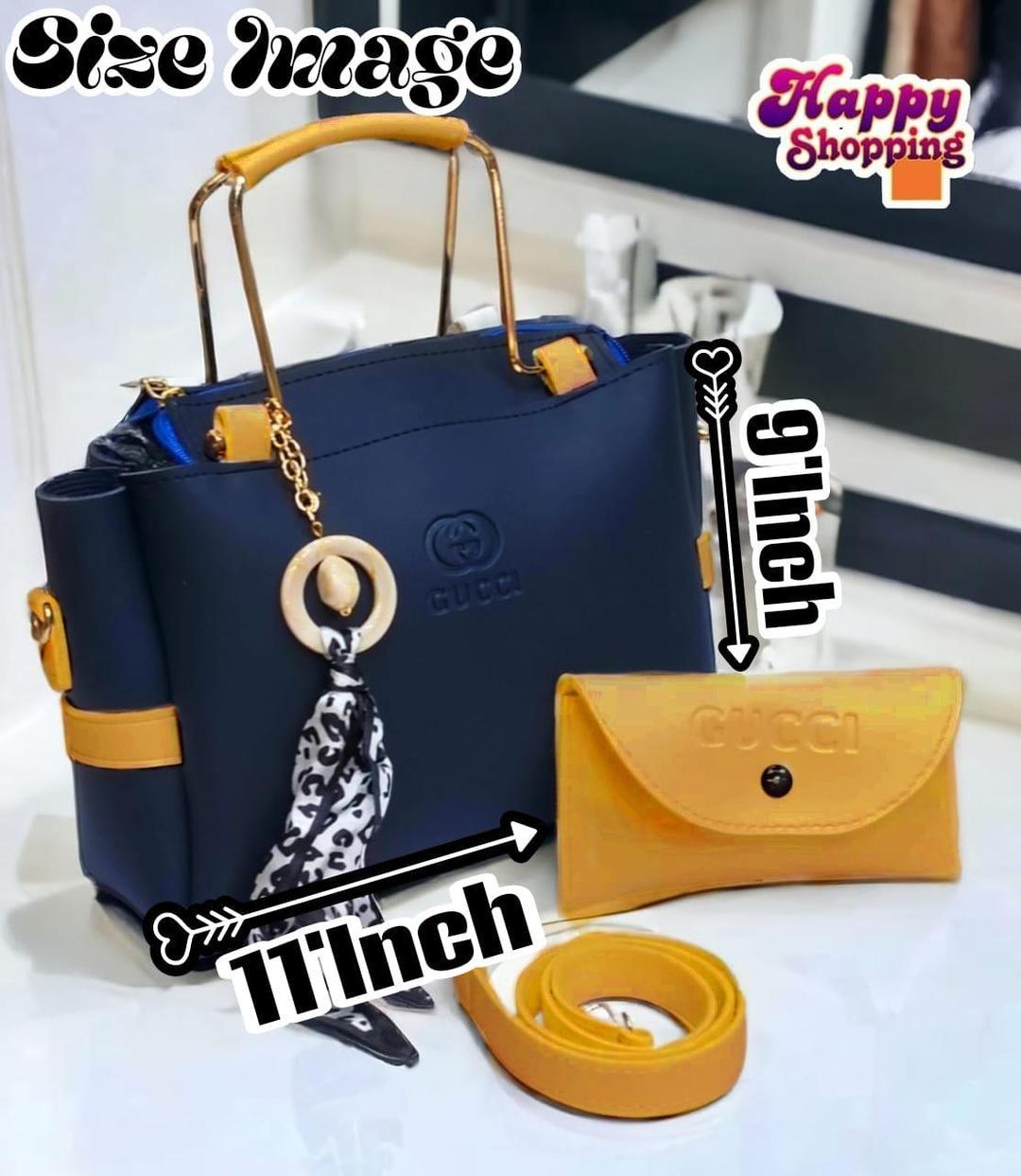 Women's Rexine Hand Bag Set